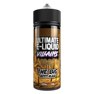 Ultimate Puff Villains 100ML Shortfill The Big Boss Man