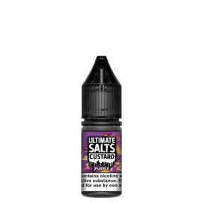 Ultimate Salts Custard 10ML Nic Salt (Pack of 10) 10mg