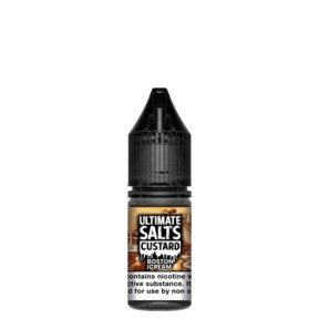 Ultimate Salts Custard 10ML Nic Salt (Pack of 10) 10mg