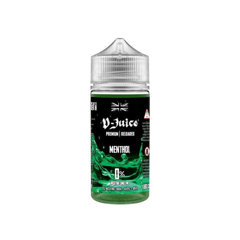 V Juice 100ml Shortfill Menthol