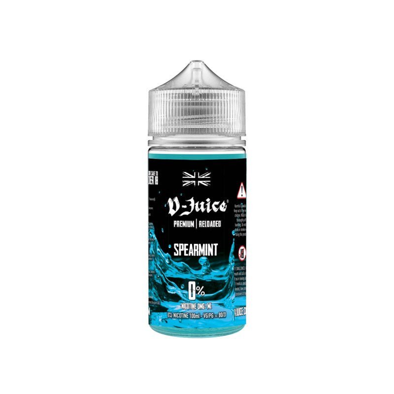 V Juice 100ml Shortfill Spearmint