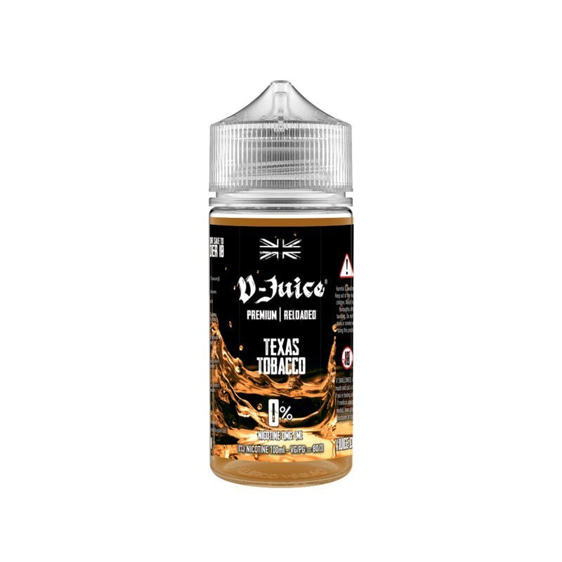 V Juice 100ml Shortfill Texas Tobacco