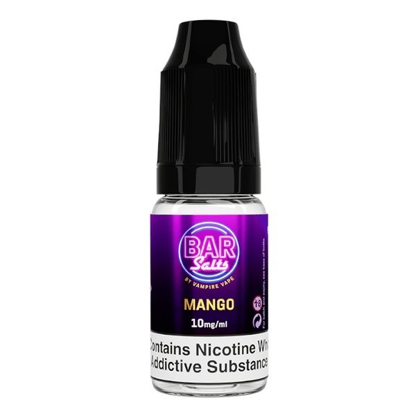Vampire Vape Bar Salt 10ml E - liquid Nic Salts - Box of 10 Mango
