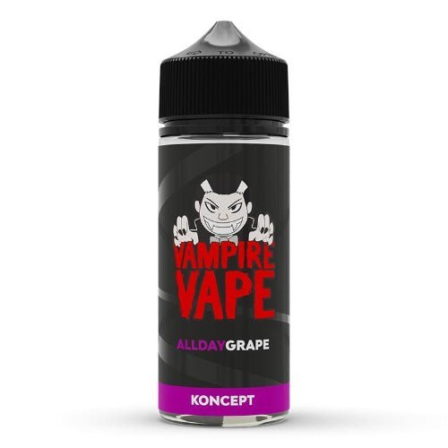 Vampire Vape Koncept 100ml Shortfills E - liquids All Day Grape