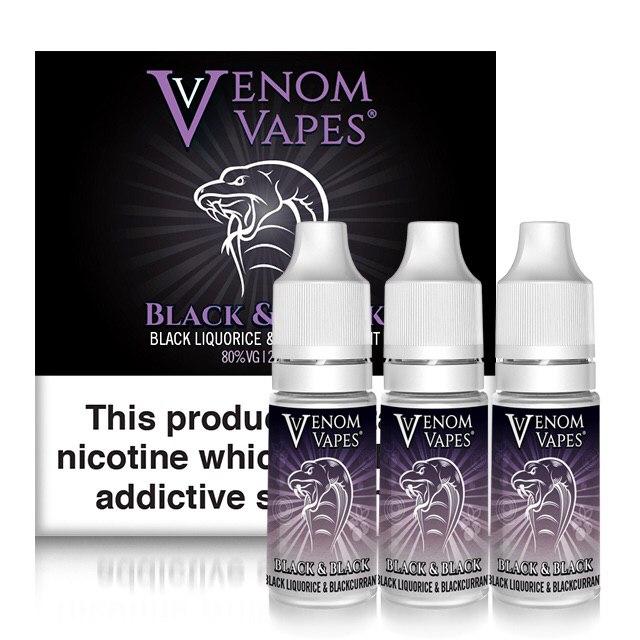 Venom Vapes 50/50 10ML Shortfill (Pack of 10) 3mg