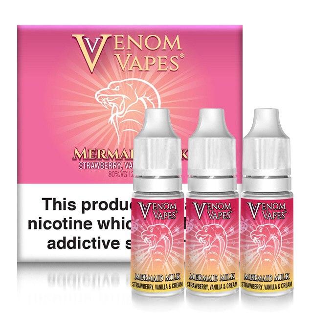 Venom Vapes 50/50 10ML Shortfill (Pack of 10) 3mg