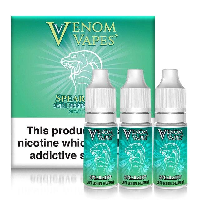 Venom Vapes 50/50 10ML Shortfill (Pack of 10) 3mg
