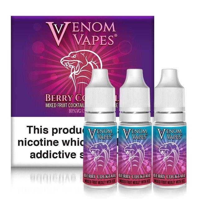 Venom Vapes 50/50 10ML Shortfill (Pack of 10) 3mg