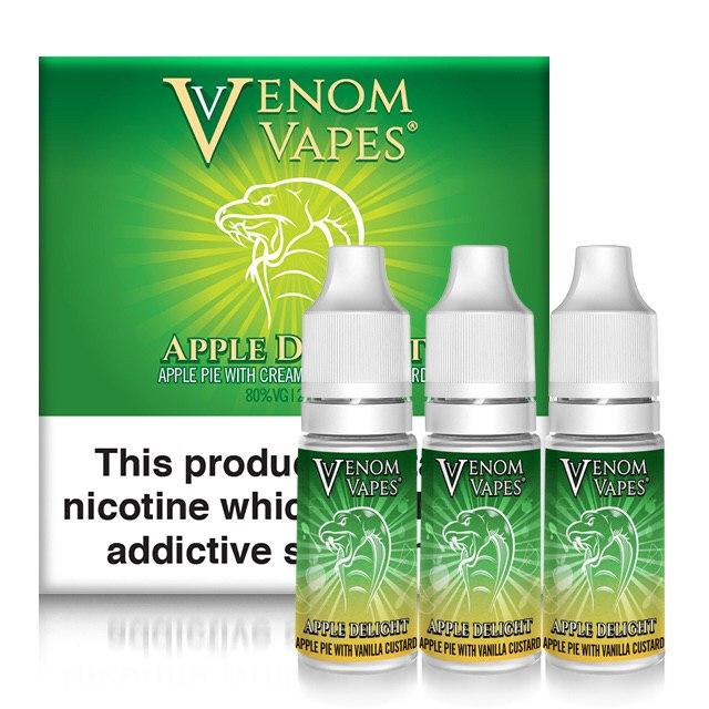 Venom Vapes 50/50 10ML Shortfill (Pack of 10) 3mg