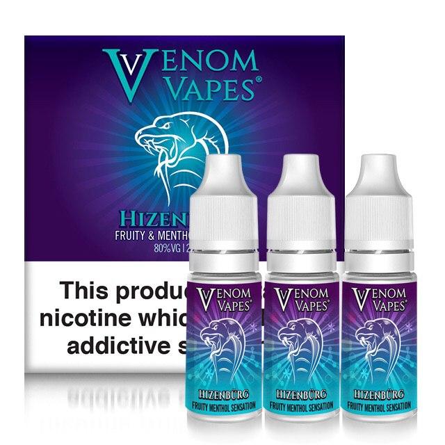 Venom Vapes 50/50 10ML Shortfill (Pack of 10) 3mg
