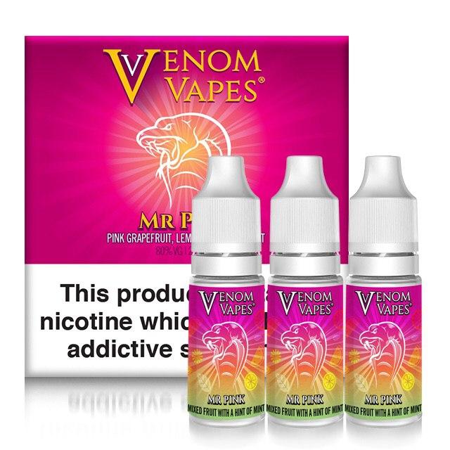 Venom Vapes 50/50 10ML Shortfill (Pack of 10) 3mg