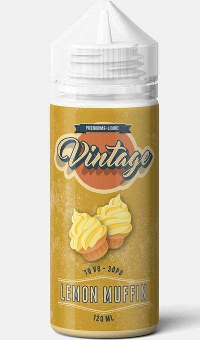 Vintage Juice 100ML Shortfill Lemon Muffin
