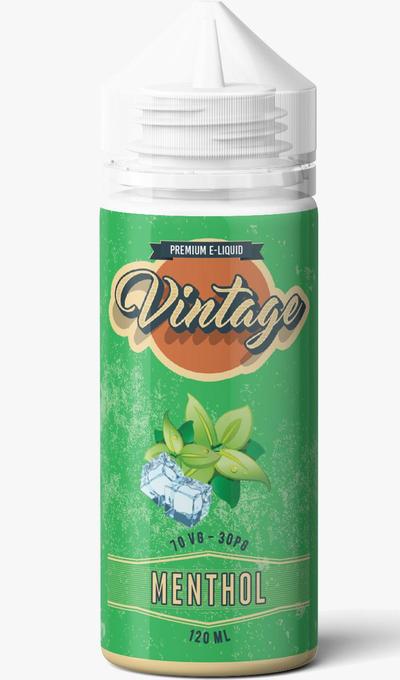 Vintage Juice 100ML Shortfill Menthol