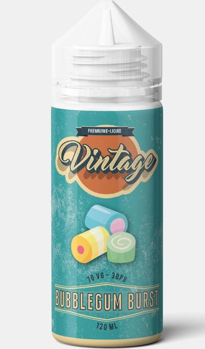 Vintage Juice 100ML Shortfill Bubblegum Burst