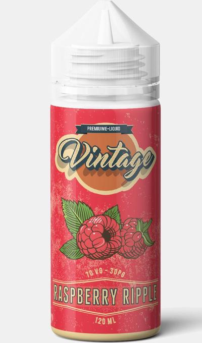 Vintage Juice 100ML Shortfill Raspberry Ripple