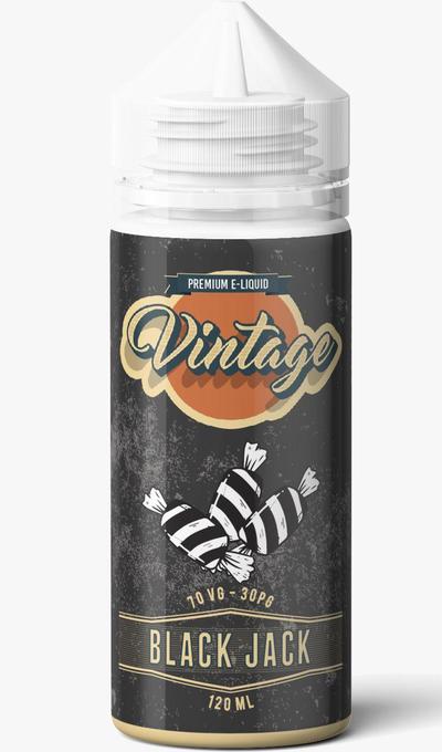 Vintage Juice 100ML Shortfill Black Jack