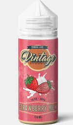 Vintage Juice 100ML Shortfill Strawberry Milk