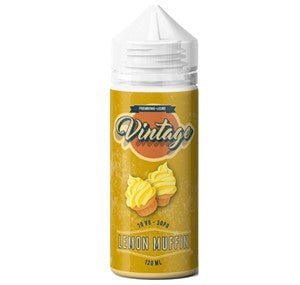 Vintage Juice Original 100ML Shortfill Lemon Mufin