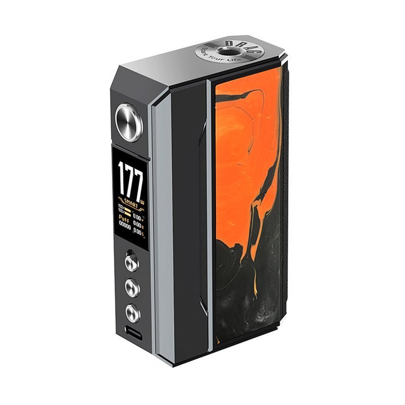 Voopoo Drag 4 Box Mod Gunmetal + Tropical Orange