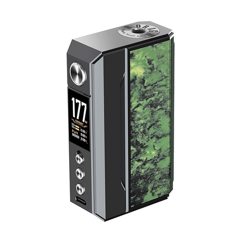 Voopoo Drag 4 Box Mod Gunmetal + Forest Green