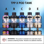 Voopoo TPP X Pod Tank Rainbow