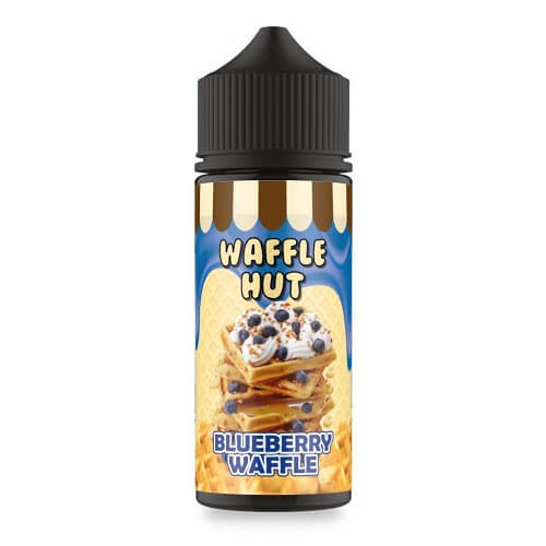 Waffle Hut E liquid 100ml Shortfill Blueberry Waffle