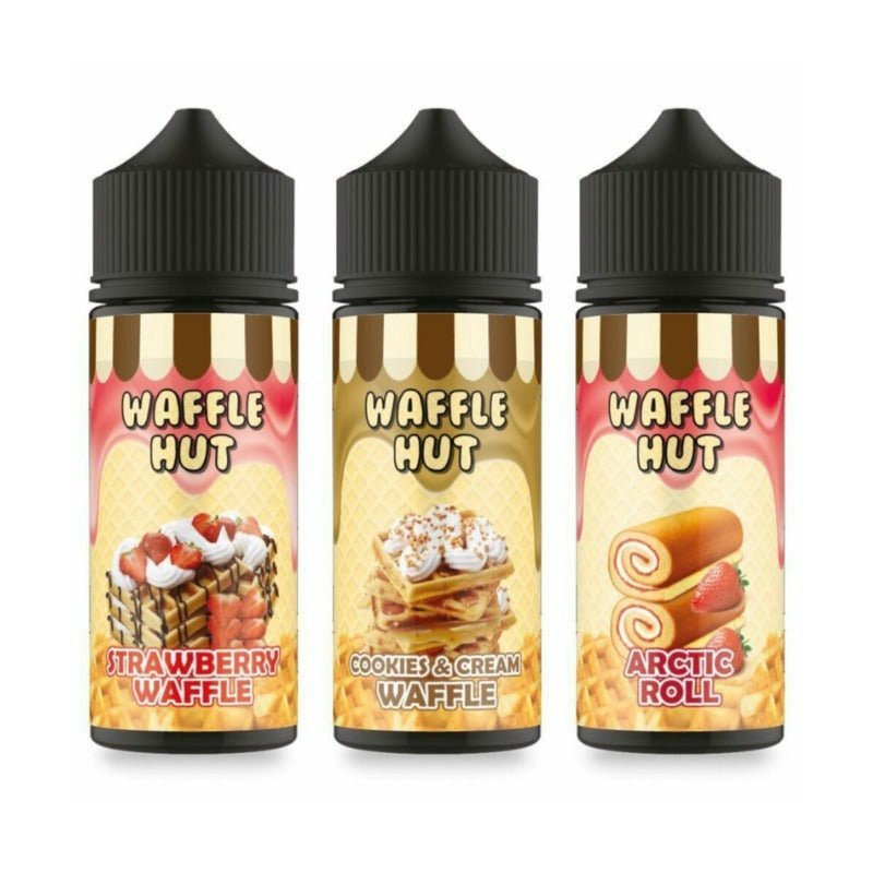 Waffle Hut E liquid 100ml Shortfill Banana Waffle