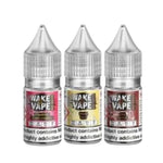 Wake & Vape 10ML Nic Salt (Pack of 10) 10mg