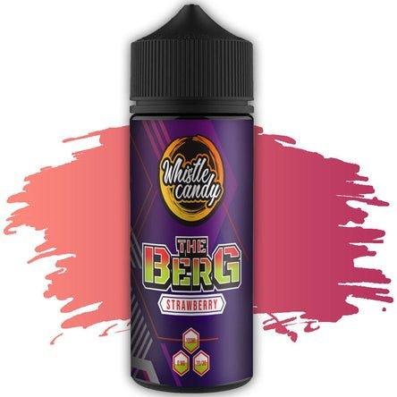 Whistle Candy 100ml E Liquid Shortfill Strawberry Berg