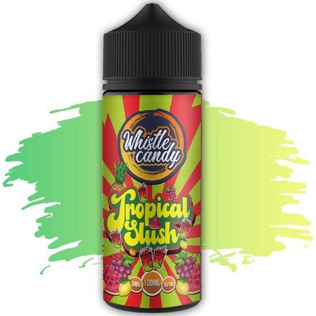 Whistle Candy 100ml E Liquid Shortfill Tropical Slush