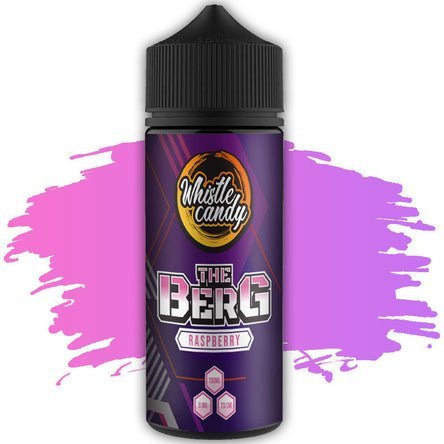 Whistle Candy 100ml E Liquid Shortfill Raspberry Berg