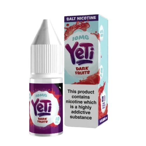 Yeti 10ml Nic Salt (Pack of 10) Dark Fruits