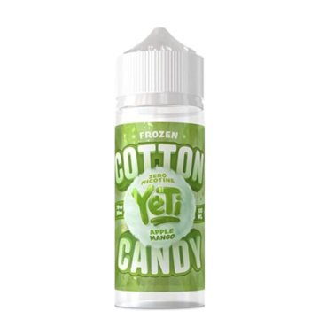 Yeti Cotton Candy 100ML Shortfill Apple Mango