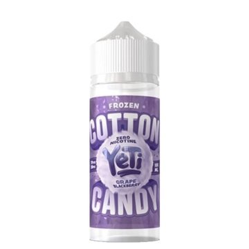 Yeti Cotton Candy 100ML Shortfill Grape Blackberry