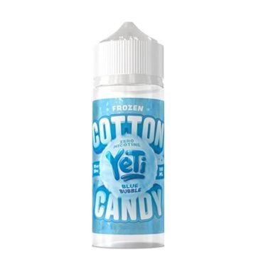 Yeti Cotton Candy 100ML Shortfill Blue Bubble