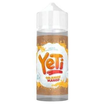Yeti Ice Cold 100ML Shortfill Orange Mango