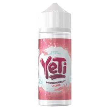 Yeti Ice Cold 100ML Shortfill Passionfruit Lychee