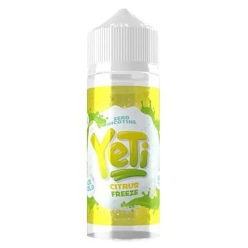 Yeti Ice Cold 100ML Shortfill Citrus Freeze