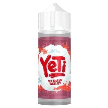 Yeti Ice Cold 100ML Shortfill Strawberry