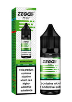 Zego Nic Salt 10ml E - Liquid - Box of 10 Watermelon Cherry
