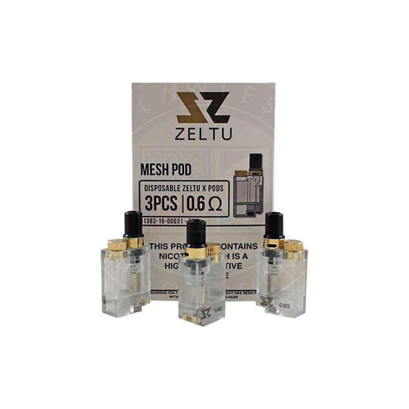 ZELTU - POD - COILS 3x Mesh 0.6ohm