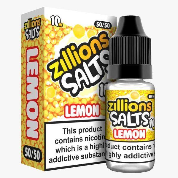 Zillions Nic Salt 10ml Pack of 5 Lemon