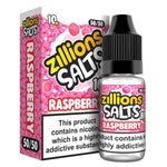 Zillions Nic Salt 10ml Pack of 5 Raspberry