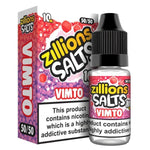 Zillions Nic Salt 10ml Pack of 5 Vimto
