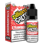 Zillions Nic Salt 10ml Pack of 5 Strawberry