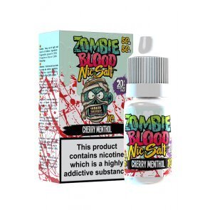 Zombie blood 10ml Pack of 5 Cherry Menthol