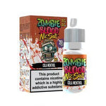 Zombie blood 10ml Pack of 5 Cola Menthol