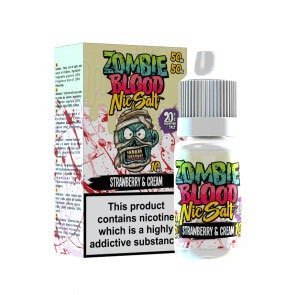 Zombie blood 10ml Pack of 5 Strawberry & Cream