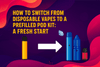 How to Switch from Disposable Vapes to a Prefilled Pod Kit: A Fresh Start - Bulk Vape Wholesale