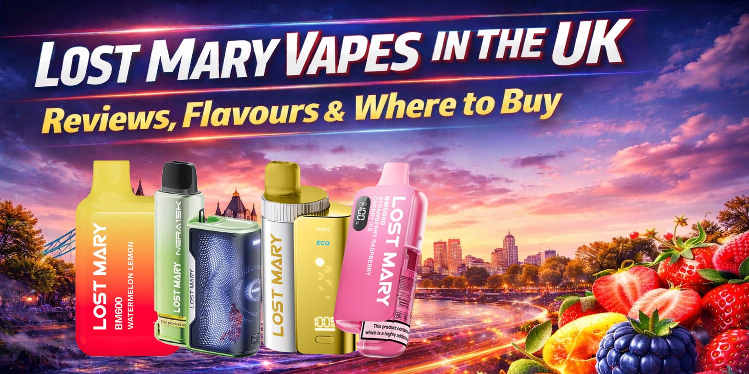 Lost Mary Vape in the UK – Reviews, Flavours & Where to Buy